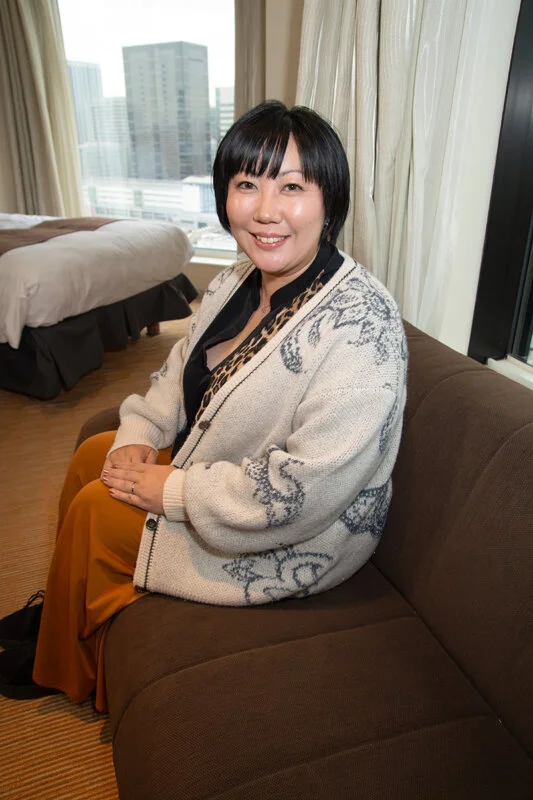 いやらしい体型のぽっちゃりおばさん